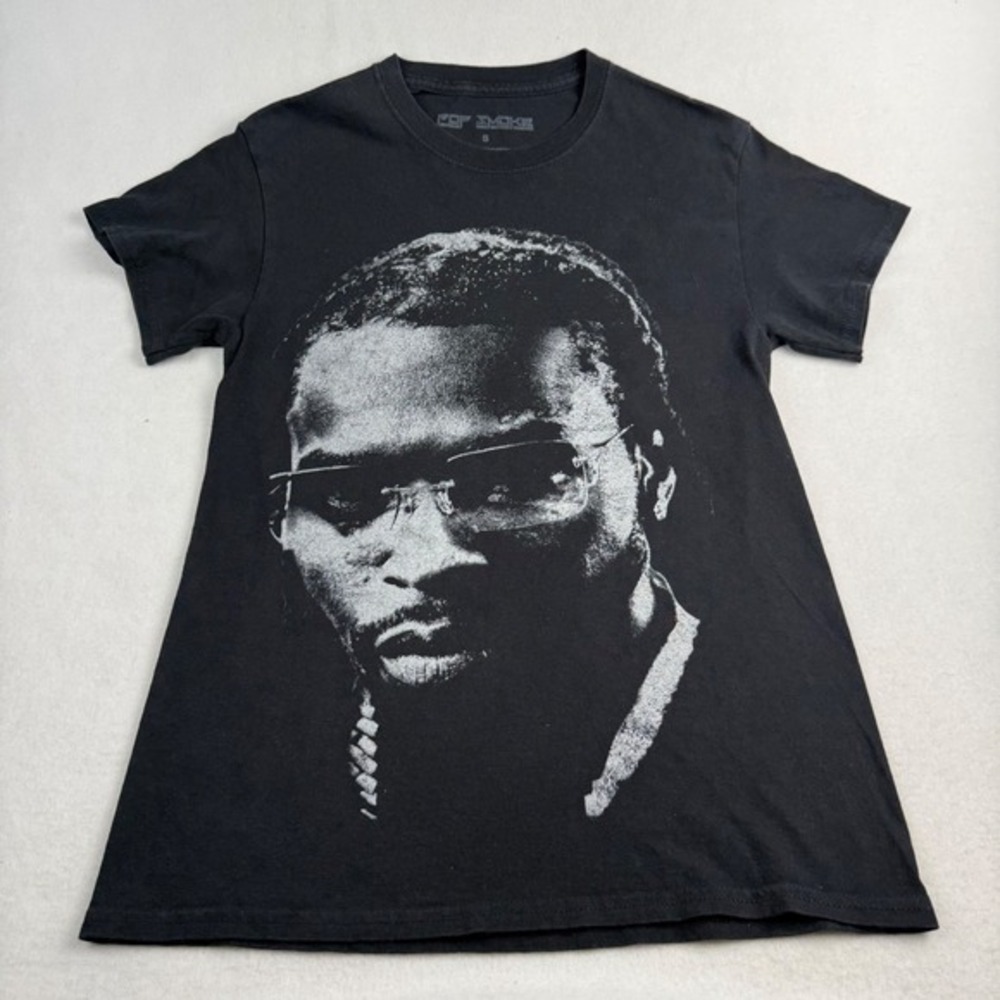 Pop Smoke‎ The Woo Forever Graphic T-Shirt Small Shoot For The Stars Aim Moon